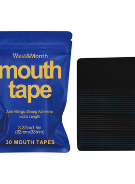 &Night care patch for snoring and caring for the nasal cavit