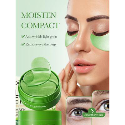 Aloe Vera Eye Mask Patch Remove Dark Circle Atni wrinkle眼膜