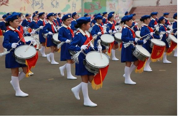 儿童鼓号队服装中小学生少先队升旗手服装幼儿园鼓乐管乐演出服