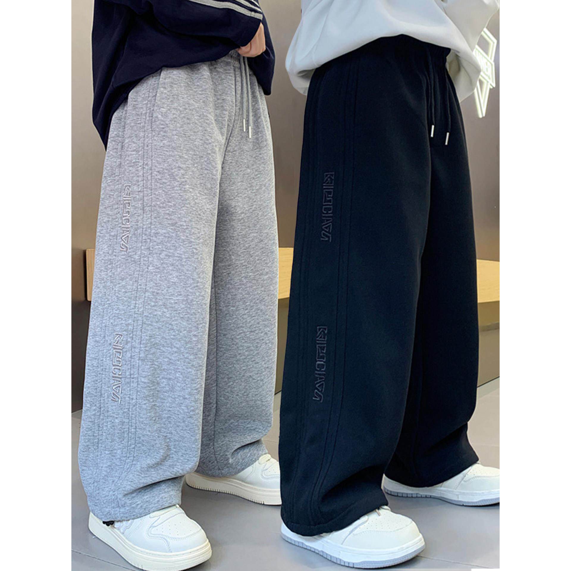 男童裤子春秋款儿童休闲运动裤2026新款中大童卫裤春装春季宽松潮