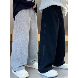 男童裤子春秋款儿童休闲运动裤2026新款中大童卫裤春装春季宽松潮