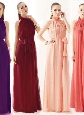 2016 Women Summer Sexy Gown Long Prom Dress Evening Dresses