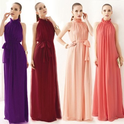 2016 Women Summer Sexy Gown Long Prom Dress Evening Dresses