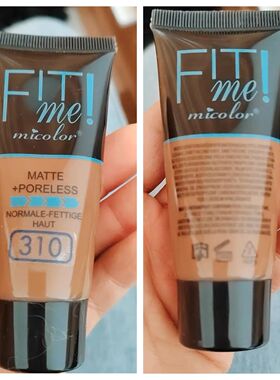 fit me base make up Foundation 24ml Full Coverage for Black