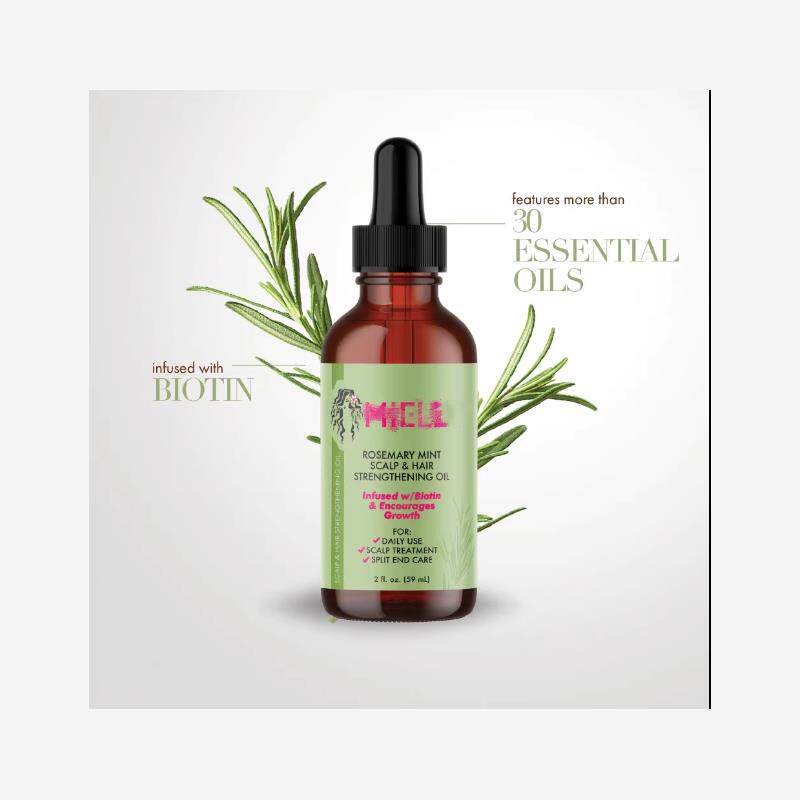 Mielle Organic Rosemary Oil Mint Scalp Hair Strengthening