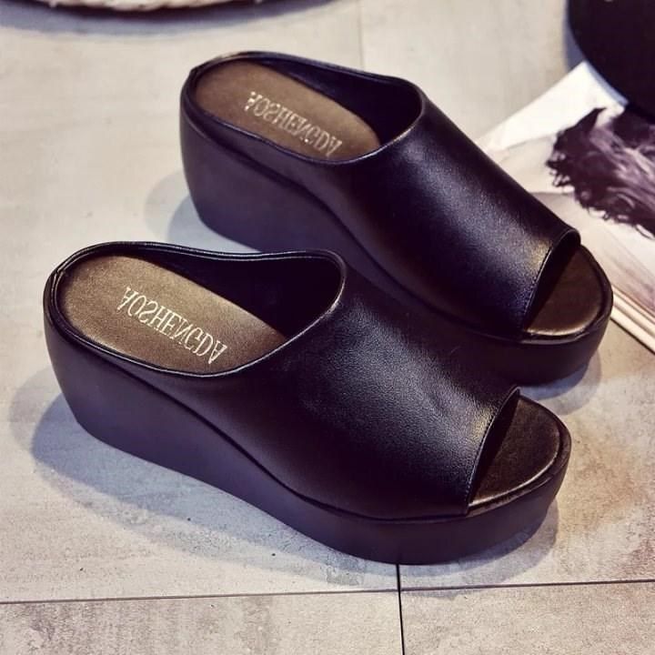 2023 ladies high heels women shoes summer sandals flip flop