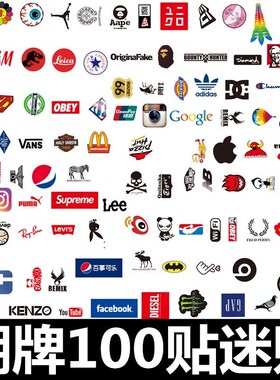 mini stickers skateboard sticker laptop luggage stickers贴纸