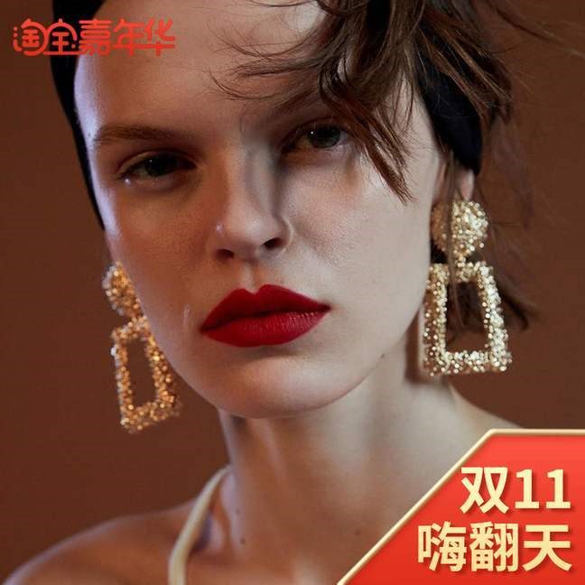 2018饰品 New Women Fashion Long Tassel Earrings 欧美耳钉女