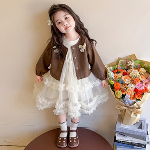 春装公主好看洋气女童超春秋季韩系宝宝连衣裙儿童2026新款裙子女
