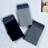 全棉男士 短裤 内裤 出口日本 平角裤 舒适抗菌透气四角裤 四季