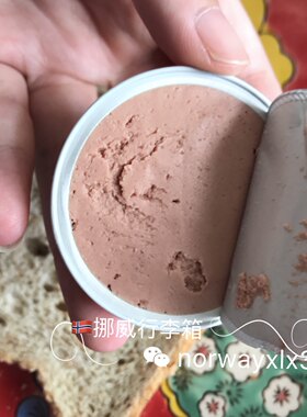 挪威stabburet猪肝泥补铁肉泥