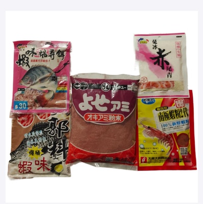 日本丸九进口3411虾粉浓腥强力特选南极鱼粉特鲜虾肉罗飞鲫鱼饵料
