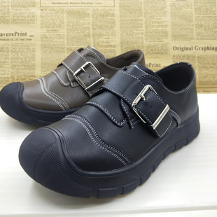 撤柜清仓真皮里外全皮软底防滑透气贝壳头圆头防滑休闲百搭女单鞋