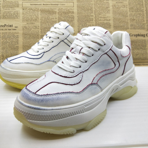 休闲运动鞋百搭老爹鞋男皮鞋