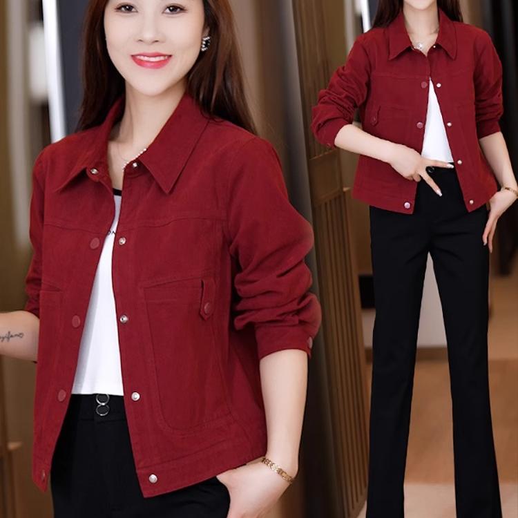 短款牛仔外套女2025春秋新款韩版宽松显瘦小个子休闲百搭夹克上衣