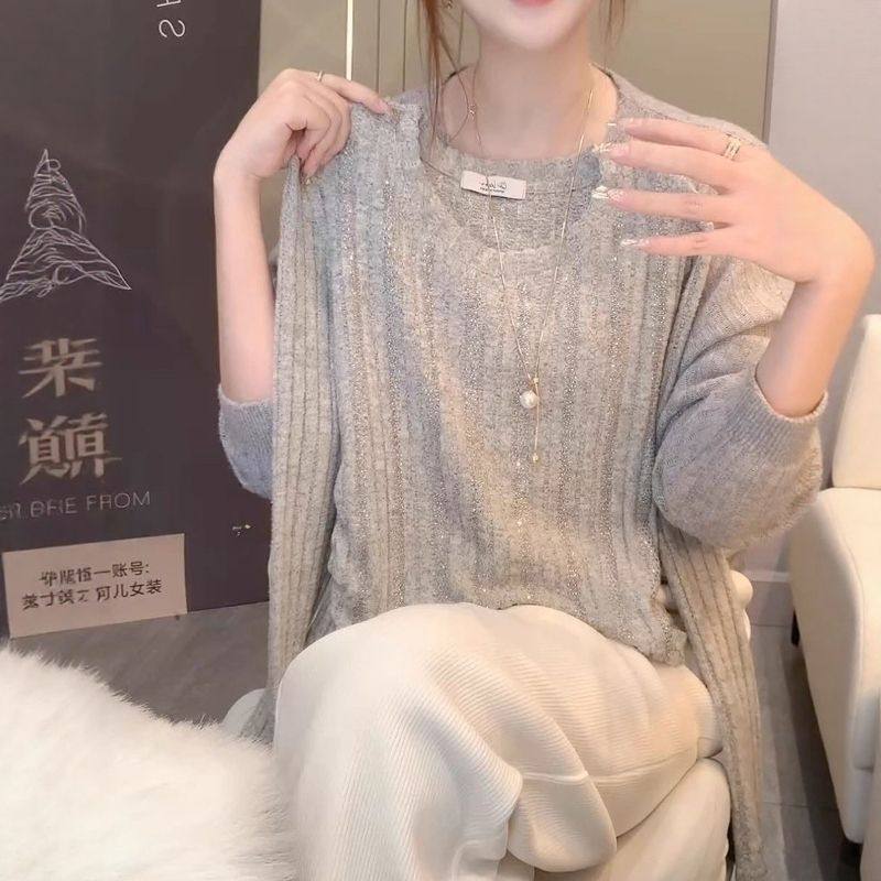 重工烫钻坑条长袖T恤女2025秋冬大码胖mm修身显瘦百搭打底衫上衣,女装/女士精品,T恤,淘宝优惠券,粉丝福利购,淘宝优惠卷