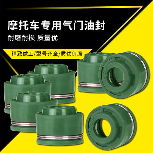 摩托车配件优质适用雅马哈 QJ250-H XV125 XV250天王太子气门油封