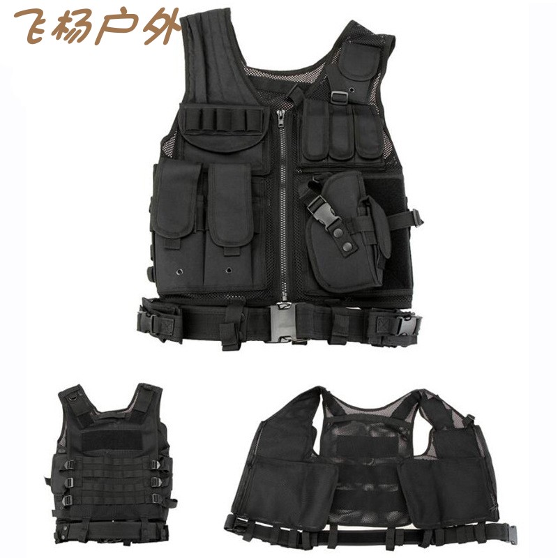 战术网格防弹衣背心防刺服马甲
