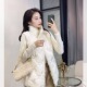2025春秋新款 羽绒棉立领马甲女轻薄欧货水貂绒刺绣马夹短女潮