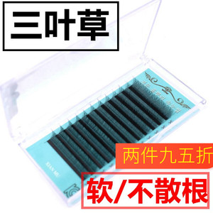纤目嫁接种植睫毛水貂毛三叶草开花柔软自然