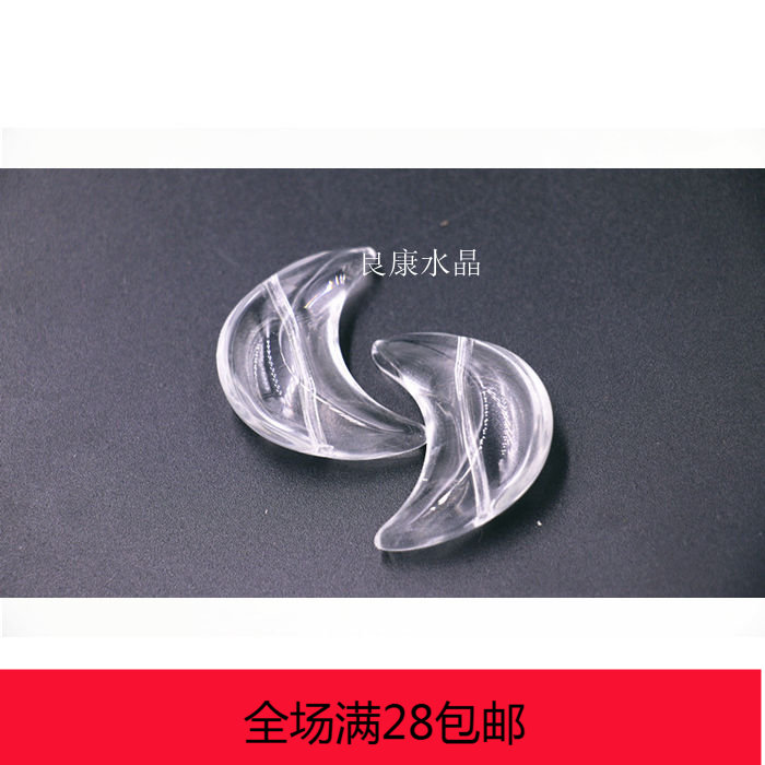 diy月亮水晶灯吊坠散珠图片