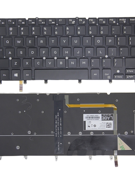 适用 Dell戴尔 XPS 13 9343 9350 9360 P54G P41F P57G 键盘