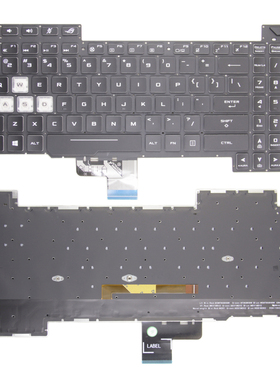 适用 Asus华硕  飞行堡垒6 GL704 PX554 玩家国度 S7C S7BS 键盘