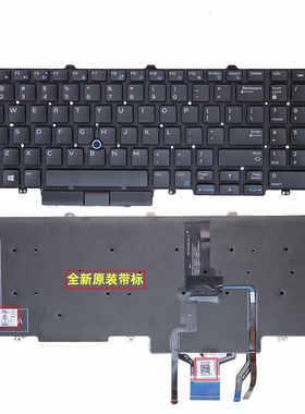 Dell戴尔Precision 3510 7510 7710 7720 7520 3520 3530键盘P53F