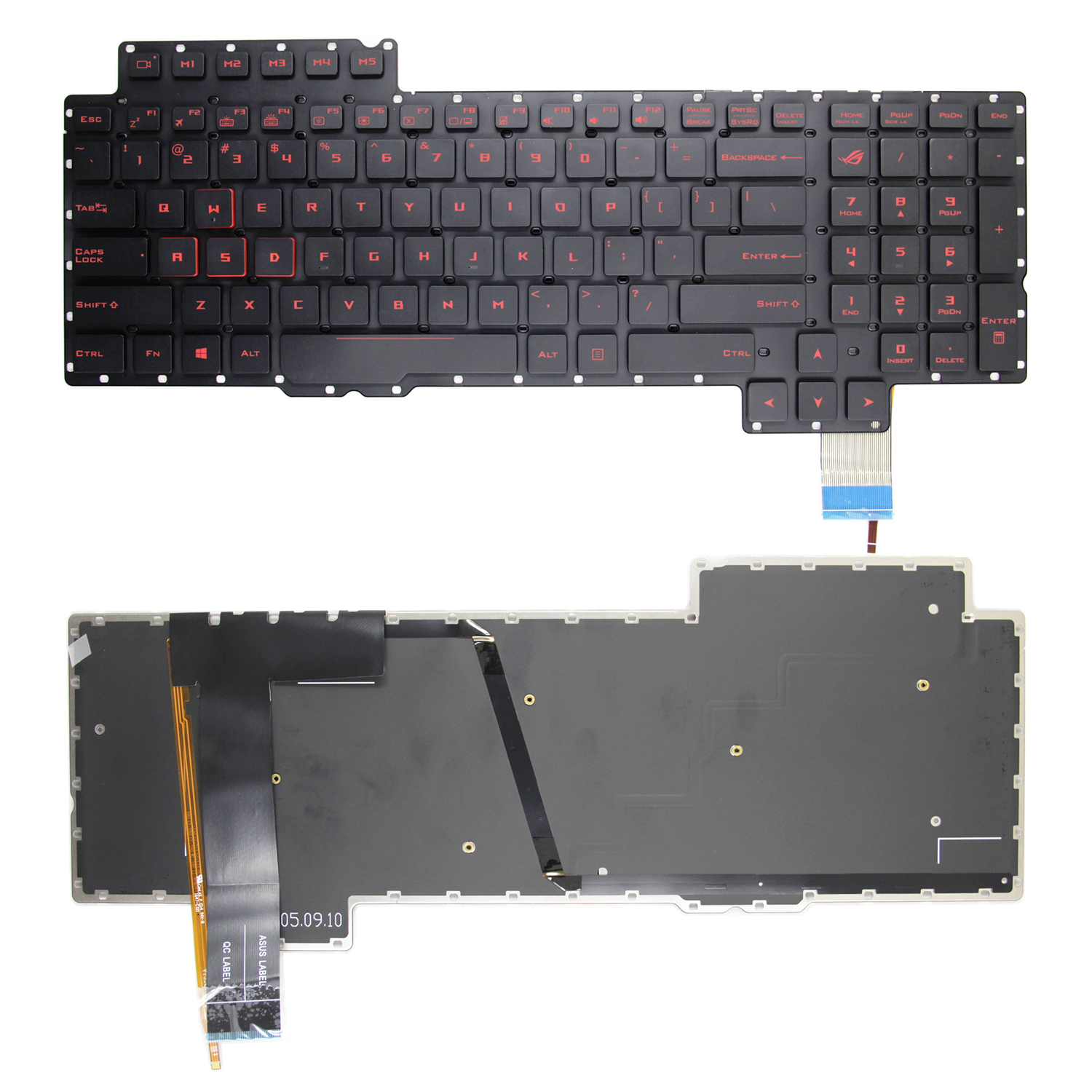 全新华硕Asus G752 S6700 S6820 G752V G752VS GFX72V 笔记本键盘 3C数码配件 笔记本零部件 原图主图