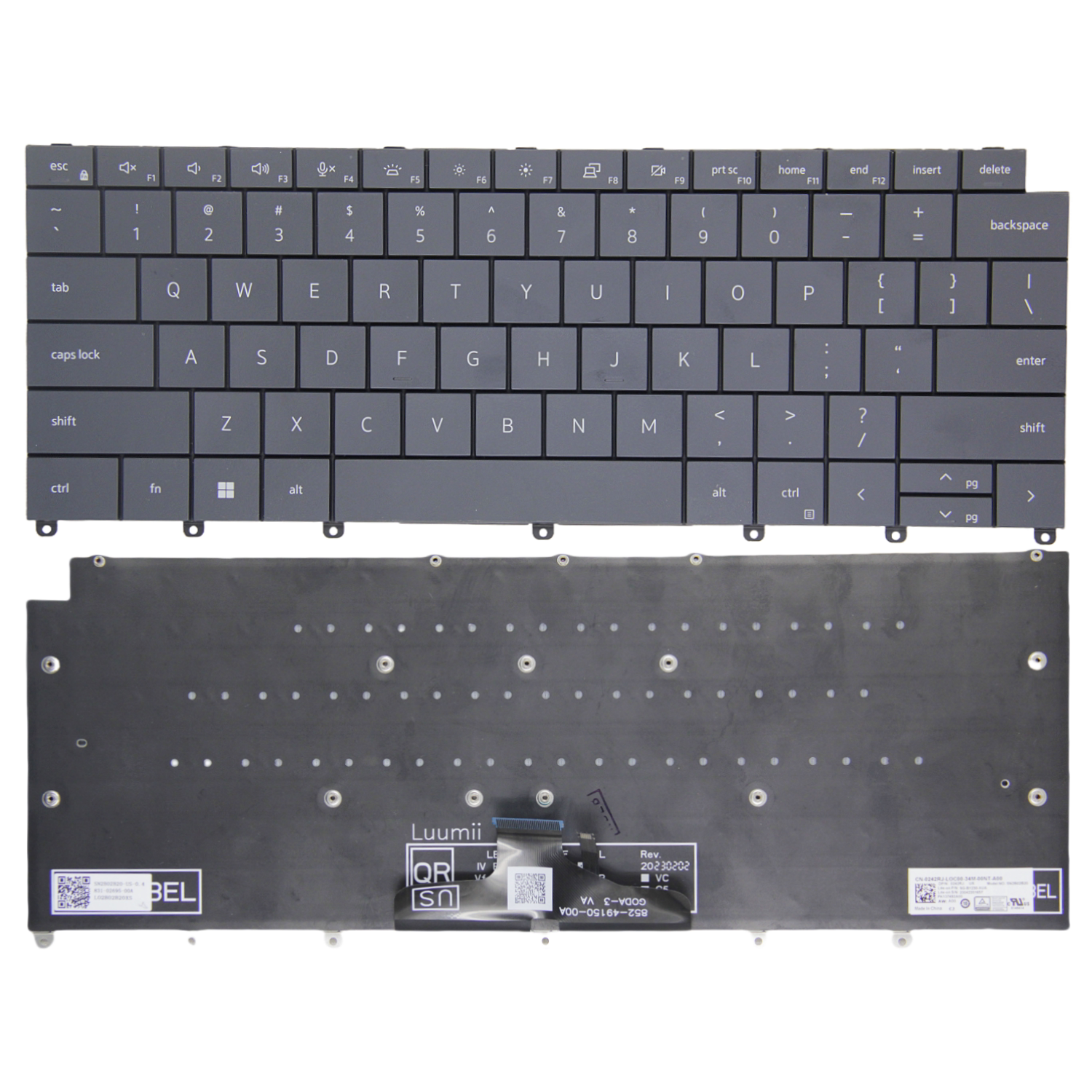 适用全新Dell戴尔 Latitude 9440 9450 E9440 P166G 笔记本键盘