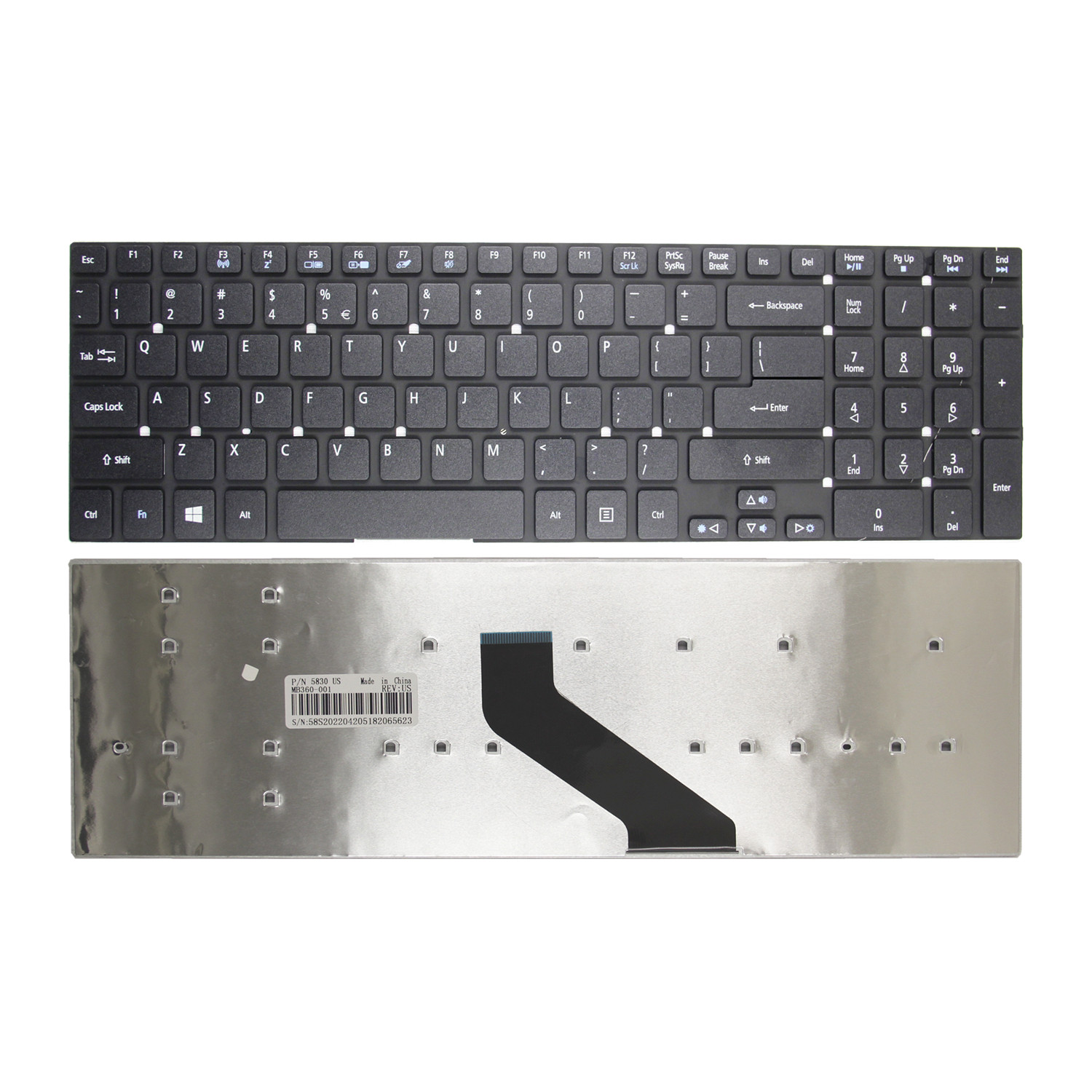 Une Touche De Clavier Pour Acer ES1 512 - Référence MP10K36F0 - Occasion Fonctionnelle