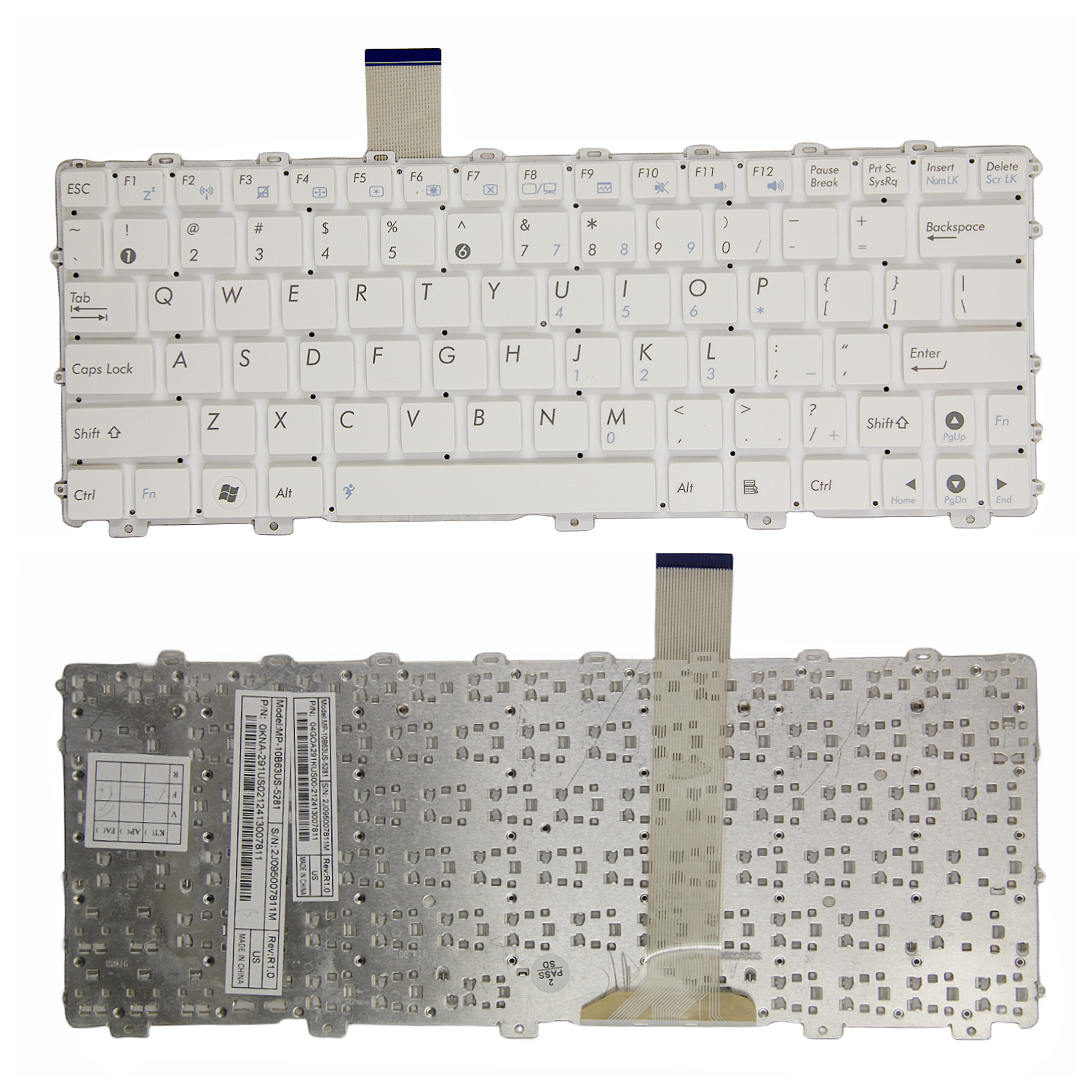 适用华硕EeePC10151015PW键盘