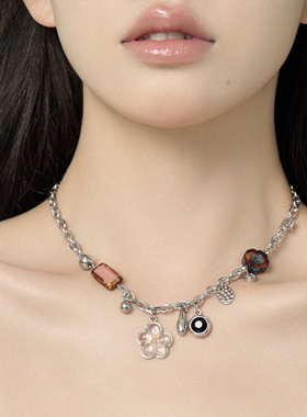 Starfire合金女锁骨链