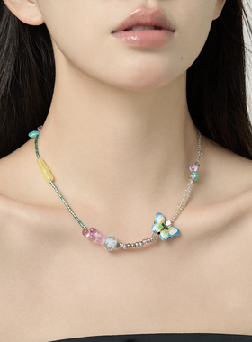 Starfire捷克珠女锁骨链