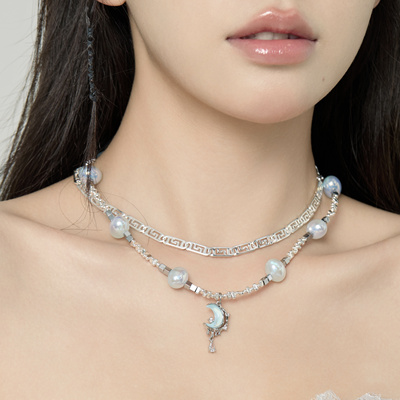 Starfire小众女叠戴锁骨链