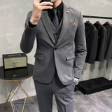长期做不断货#韩版小西装高品质西服套装大码不加价SJT70-P225，男装西服套装，电商A445