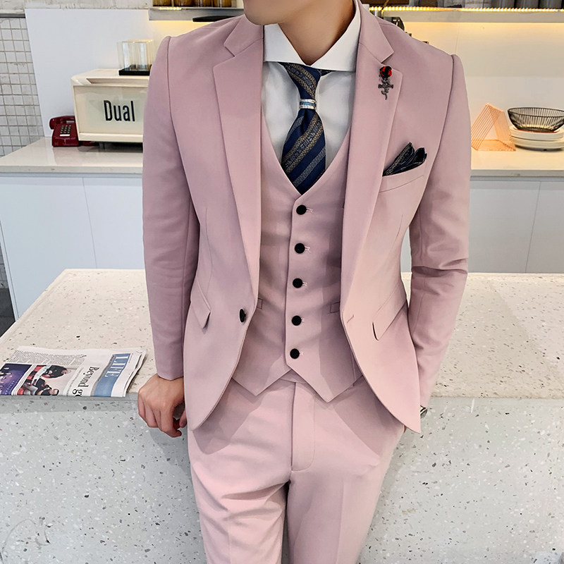 长期做不断货韩版小西装男士西服套装SJT09,男装西服套装,电商A445