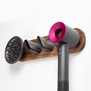 适用戴森吹风机支架免打孔挂架子HD08风筒置物架电吹风收纳架挂墙