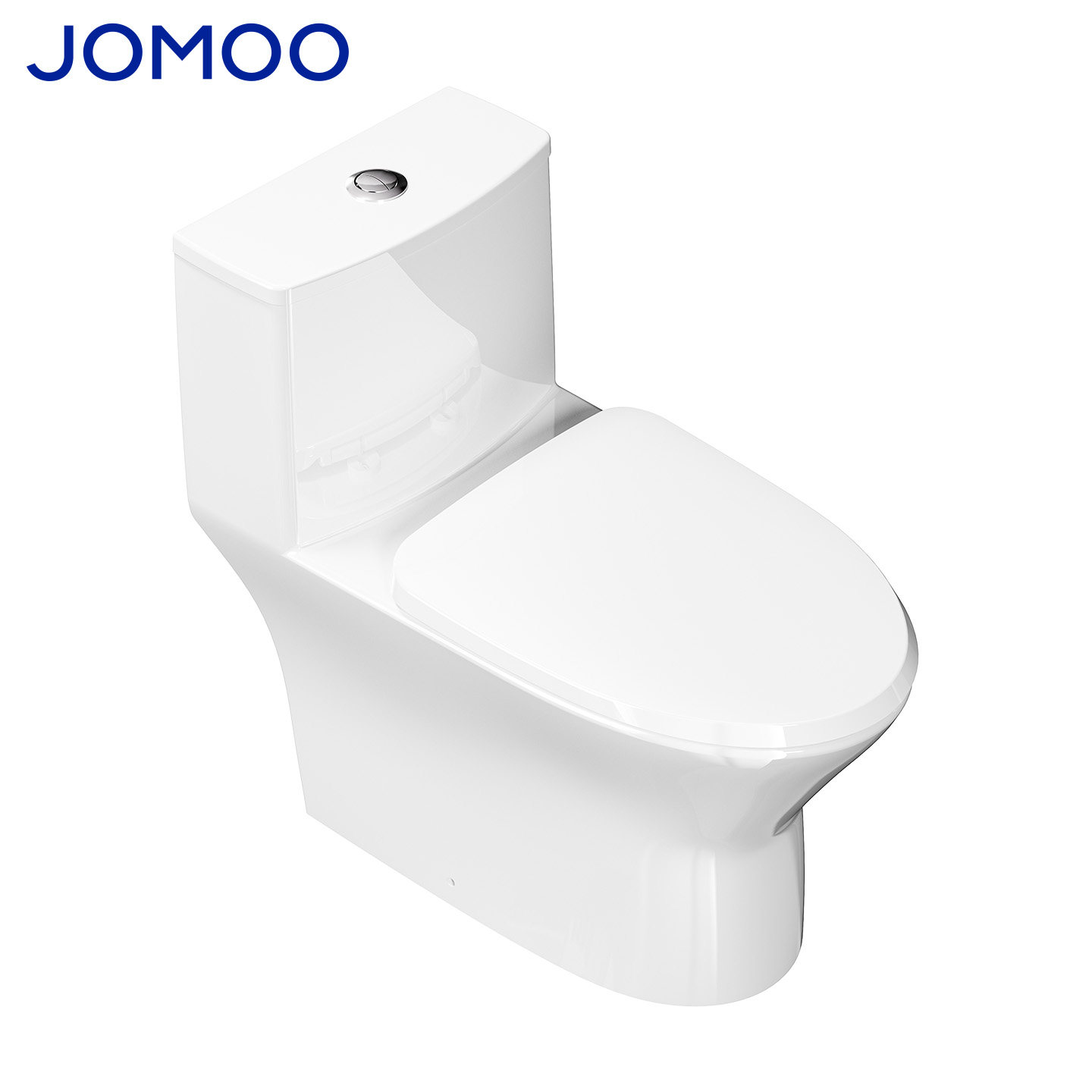 九牧卫浴马桶家用坐便器座直冲式大冲力尺寸普通卫生间抽水11357