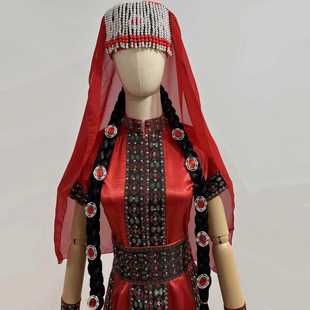 定制新疆塔吉克族民族服古丽米娜老师同款舞蹈演出服中国好舞蹈