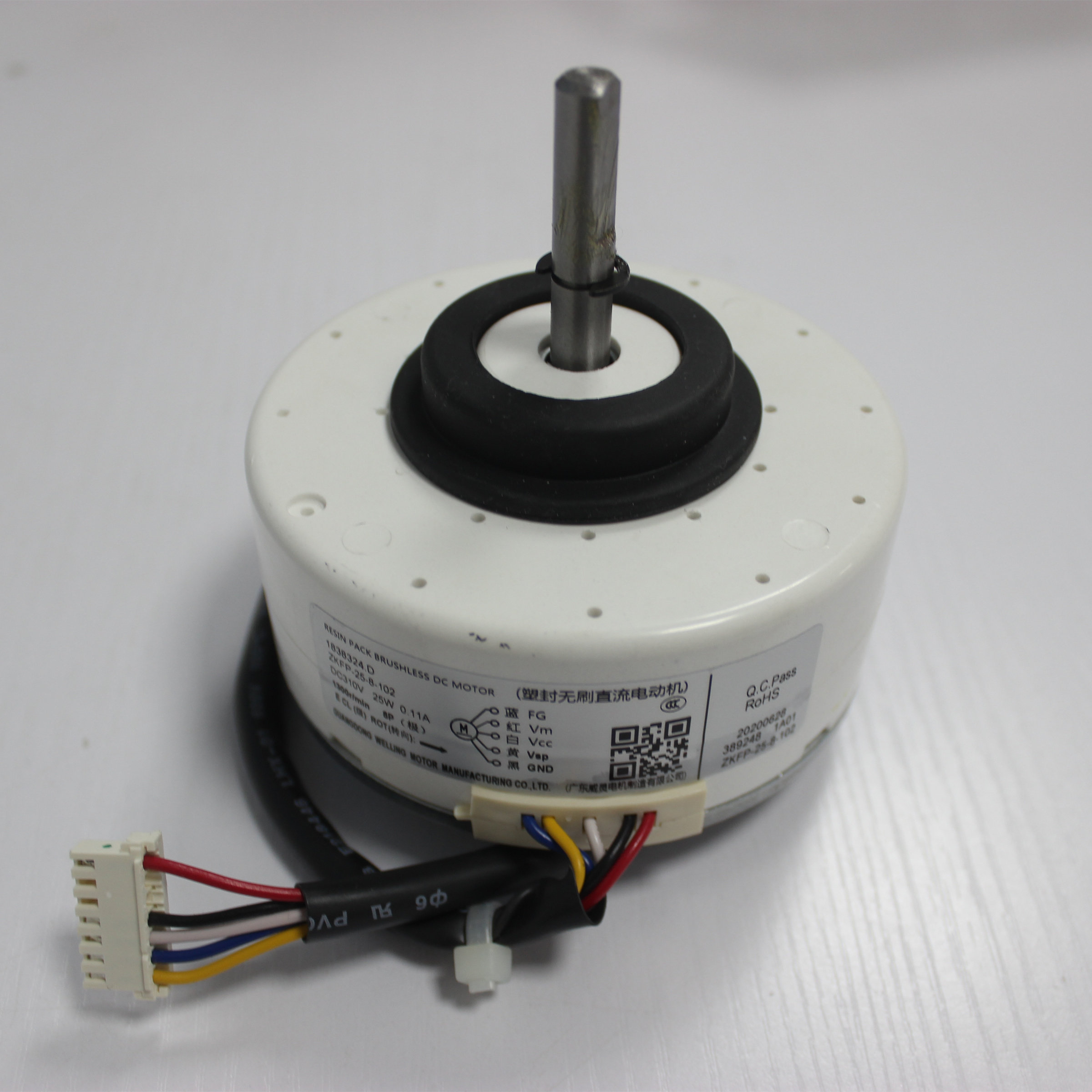 海信变频空调内风机无刷直流电机1838324.d室内风扇zkfp-25-8-102