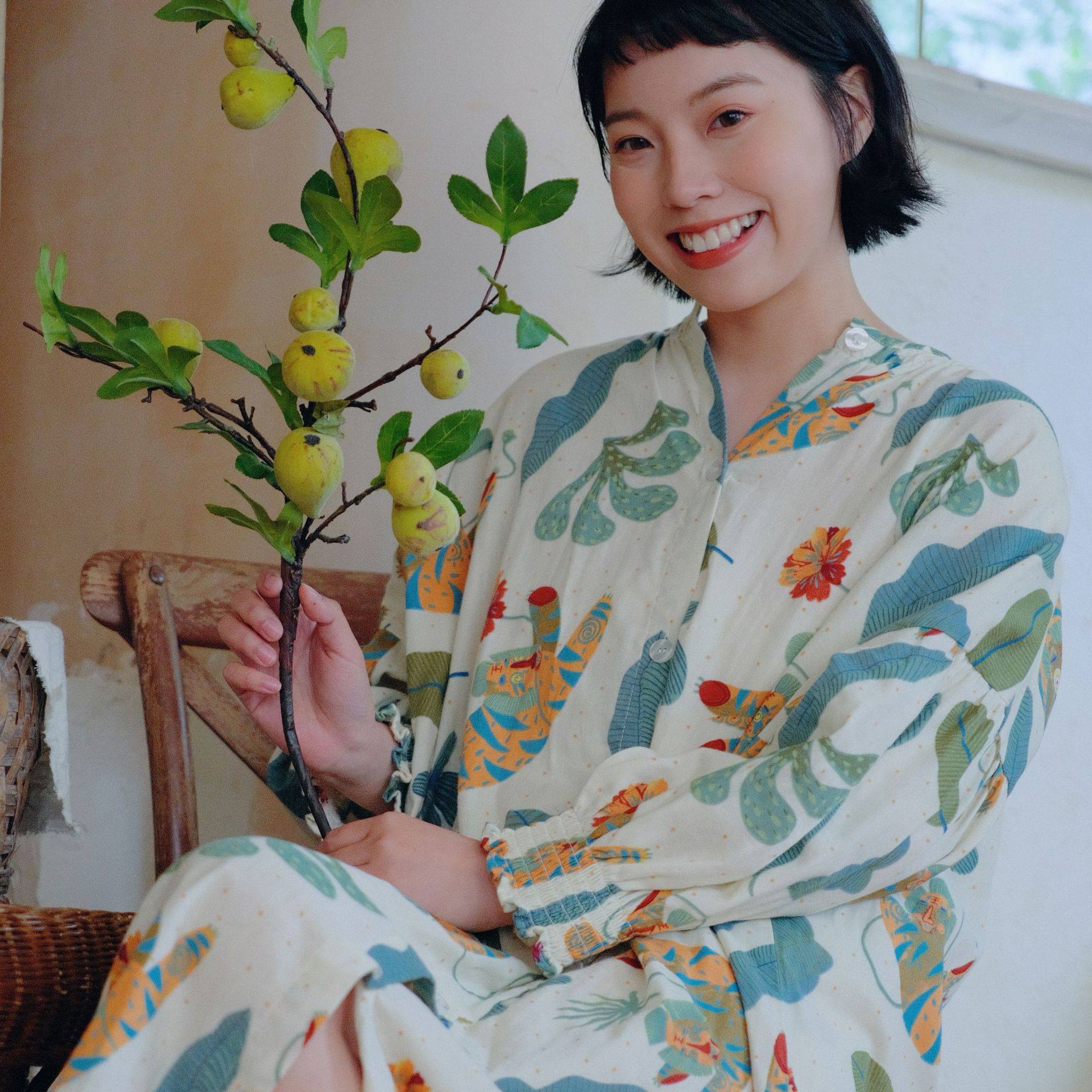 白鲸公园2025纯棉睡裙女可外睡袍/浴袍