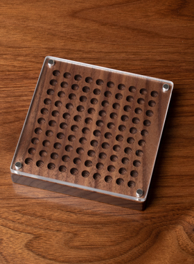 黑胡桃金豆金条收纳盒1克小金豆小金条转运珠黄金攒金攒钱可定制