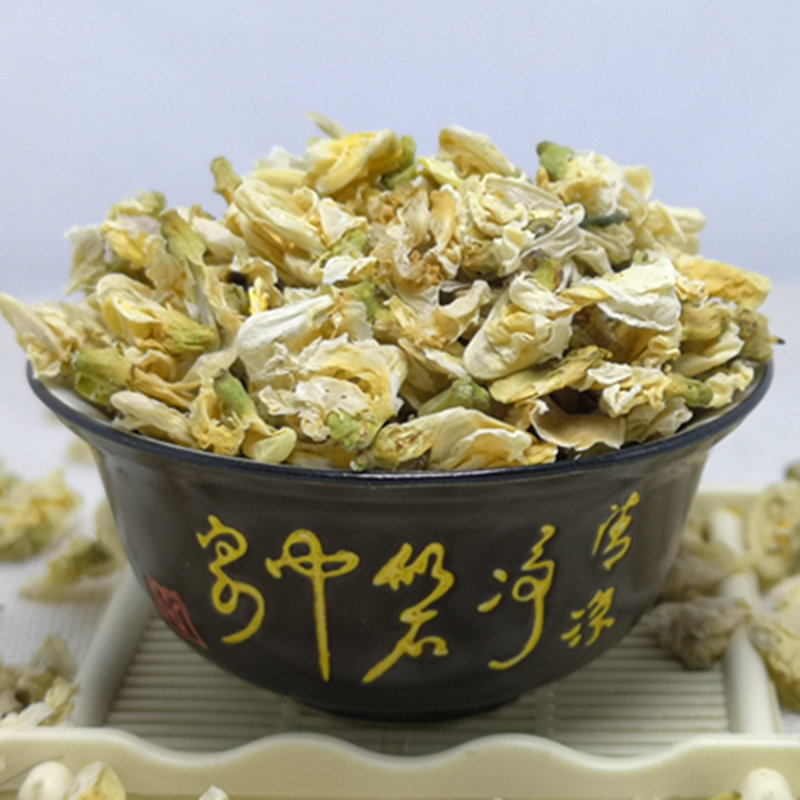 新鲜白扁豆花500g克包邮农家扁豆花天然扁豆花新鲜花茶白茯苓陈皮
