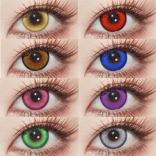 月精灵cos日抛五条悟芥川日向翔阳克鲁鲁神乐红蓝绿灰金十片装SH