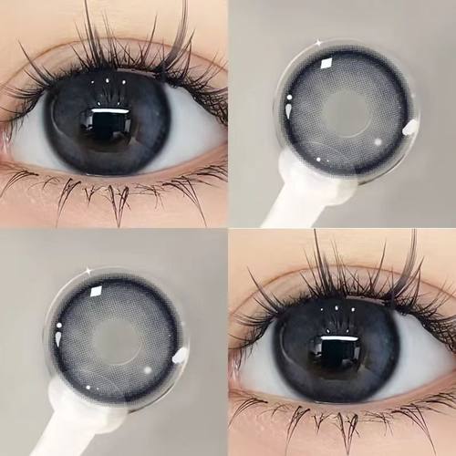 蓝色美瞳日抛10片小大直径一次性隐形眼镜正品官网旗舰店9XX