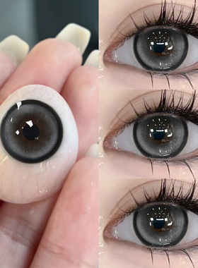 灰色混血美瞳日抛30片大直径10片一次性隐形眼镜次抛WF正装官网TN