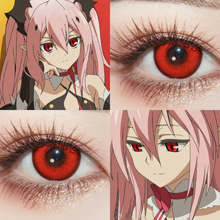 米迦尔cos美瞳终结的炽天使克鲁鲁百夜优一郎柊筱娅费里德SH