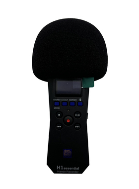 适用于ZOOM H1Essential录音笔防风毛毛套毛球采访机话筒毛罩咪罩