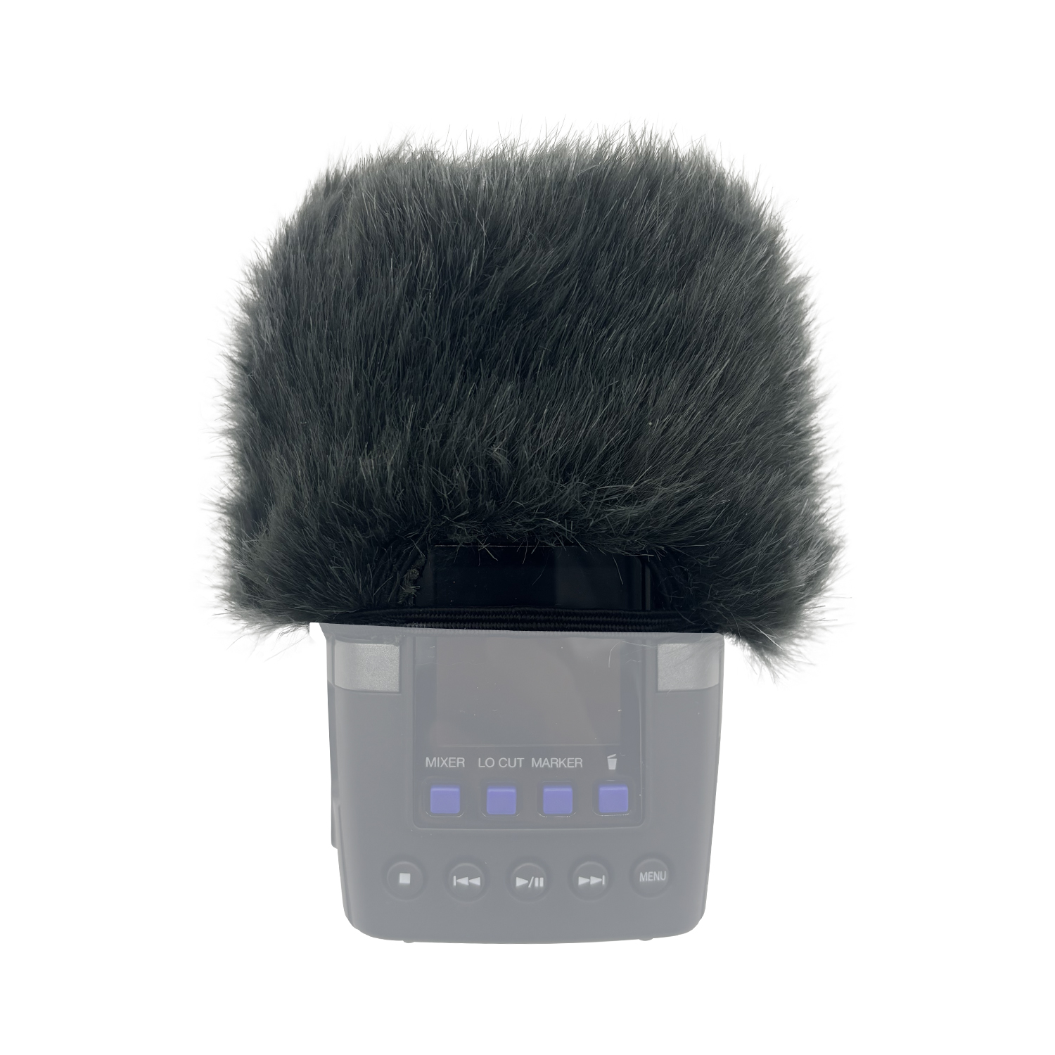 适合ZOOM H2 ESSENTIAL录音笔防风毛套采访机毛衣海绵套毛球咪罩